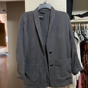 Madewell linen blazer